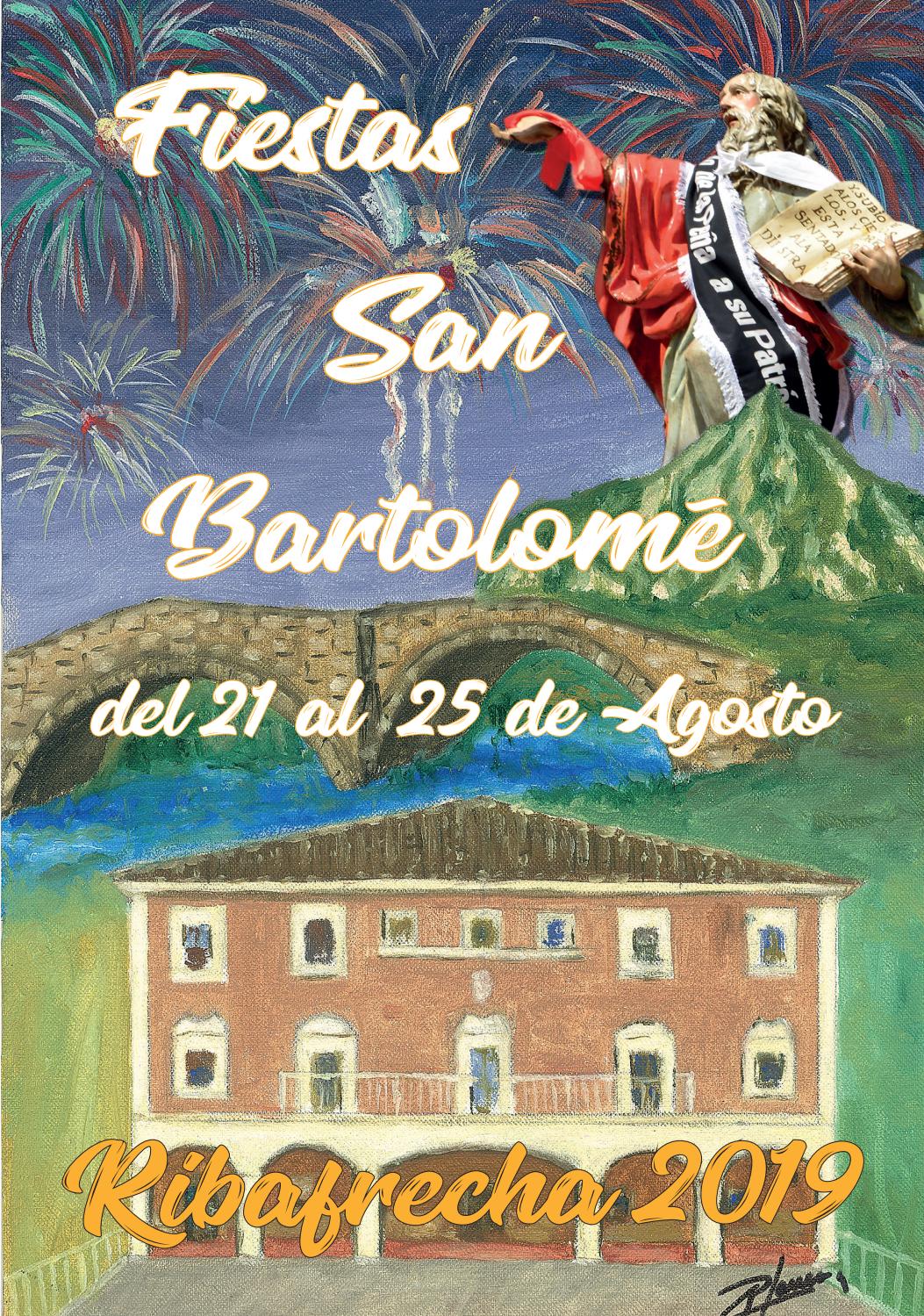 Fiestas patronales en honor a San Bartolomé 2019 Ribafrecha